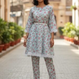 SEA GREEN DORIA LINEN