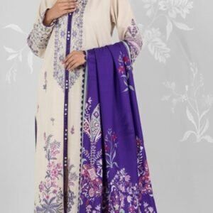 khaddar embrioded 3pc