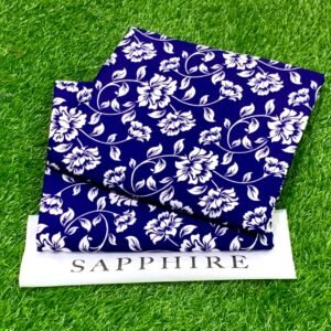 DORIA LINEN BLUE 2PC