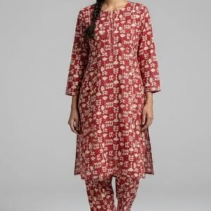 khaddar 2 pc printed
